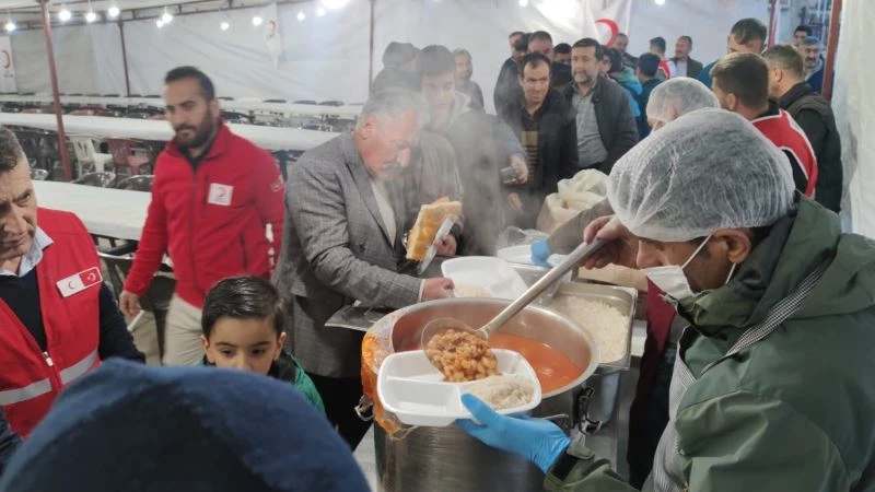 Kızılay Hakkari’de iftar çadırı açtı
