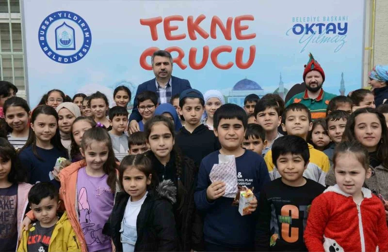 Yıldırım’da çocuklar için iftar vakti
