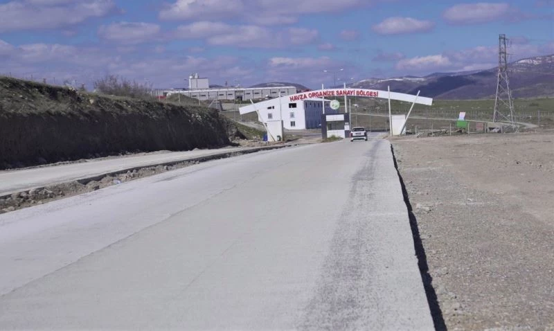 Havza OSB’nin yol sorunu çözüldü
