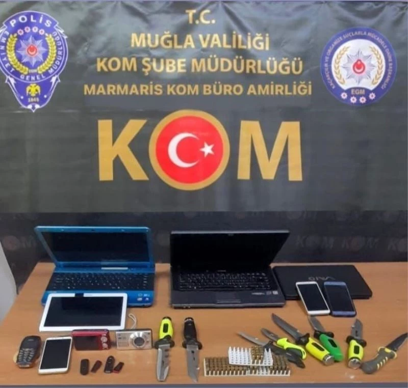 Marmaris’te dolandırıcı örgütüne operasyon: 5 gözaltı
