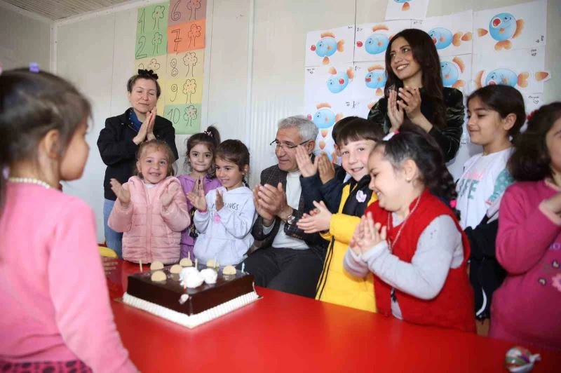 Güder’den miniklere doğum günü sürprizi
