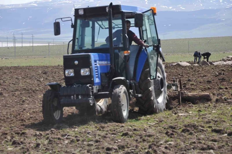 Bulanık’ta etkili olan yağışlar çiftçiye umut oldu

