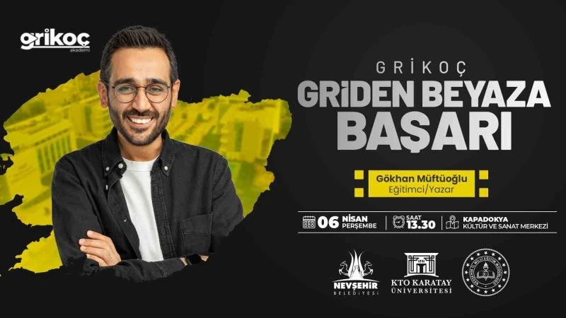 ’Gri Koç’ YKS adayı gençlerle bir araya geliyor
