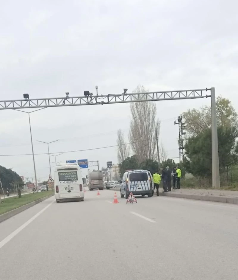 Çanakkale-Biga karayolunda kaza
