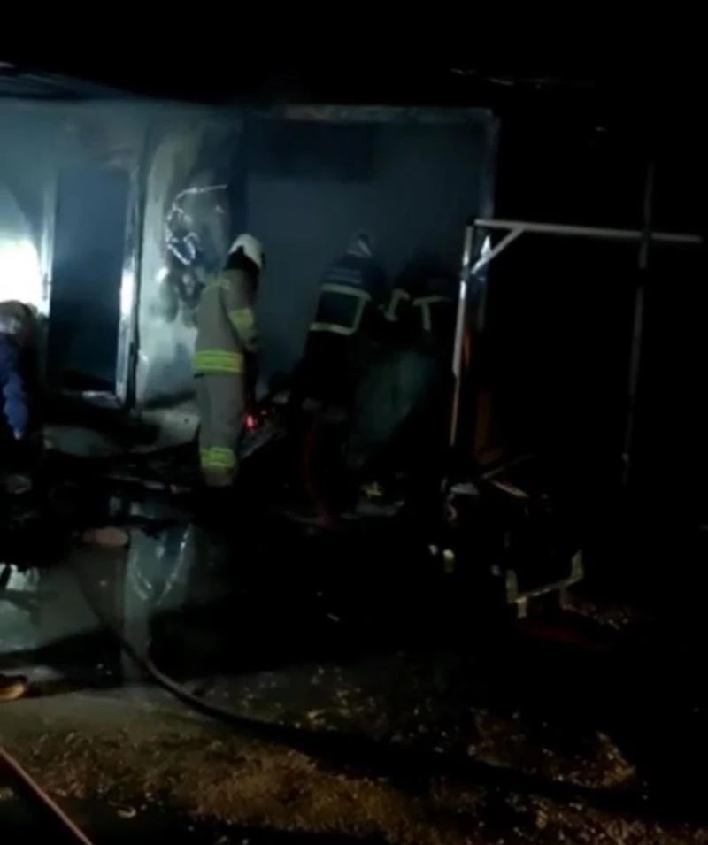 Nusaybin’de patlayan tüp halı yıkama fabrikasını kullanılmaz hale getirdi
