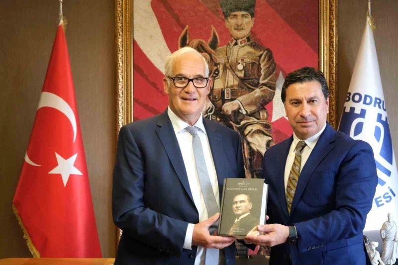 Alman Konsolos Dr. Wolter, Başkan Aras’la görüştü
