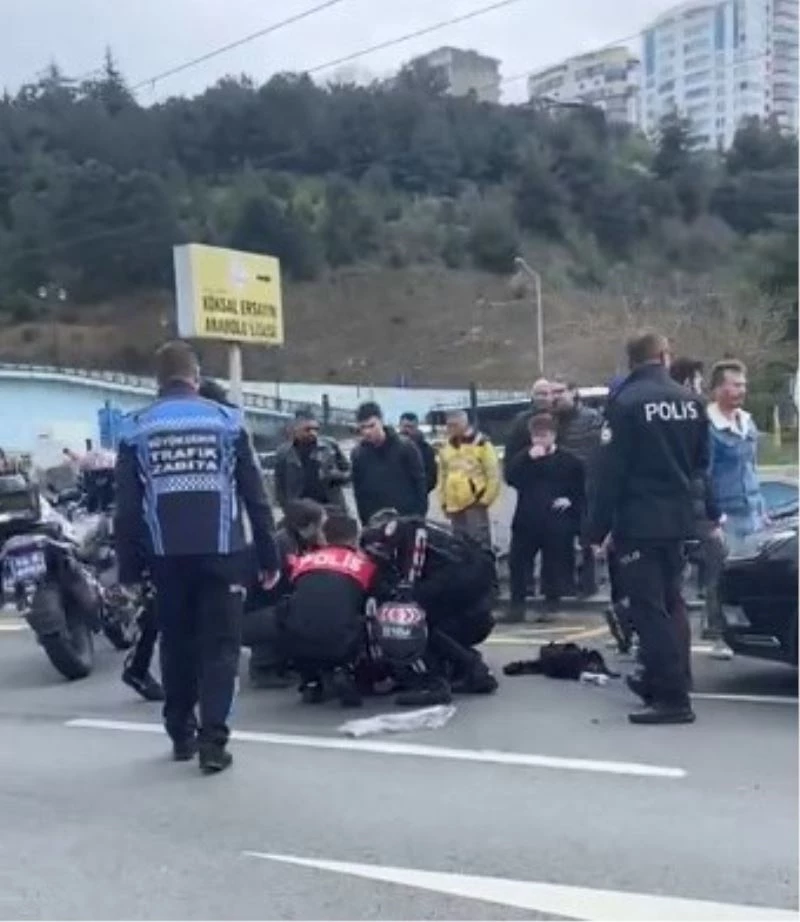 Samsun’da yunus polisleri kaza yaptı: 2 yaralı
