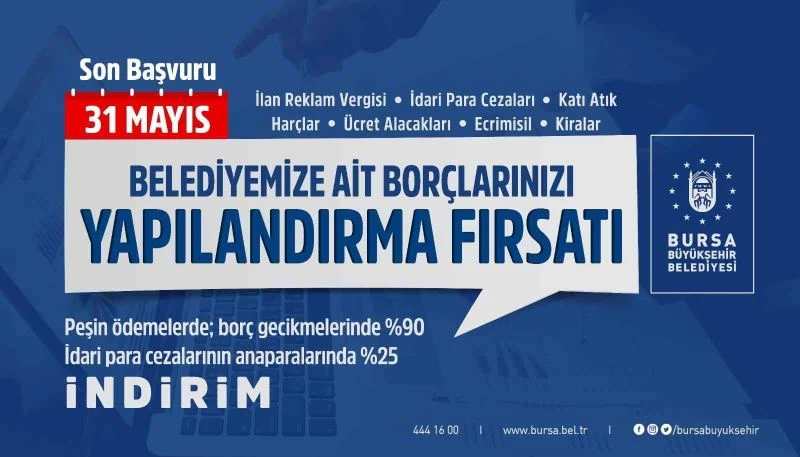 Borçlarınızı yapılandırma fırsatını kaçırmayın
