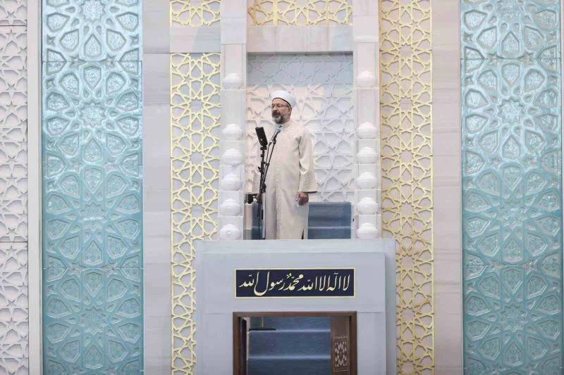 Diyanet İşleri Başkanı Erbaş: “Ey zalim, dokunma masumlara ve Mescid-i Aksa’ya”
