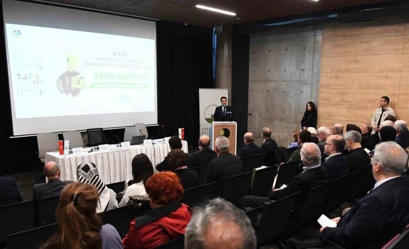 Osmangazi’de ‘Sultan I. Ahmed Dönemi ve Bursa’ anlatıldı
