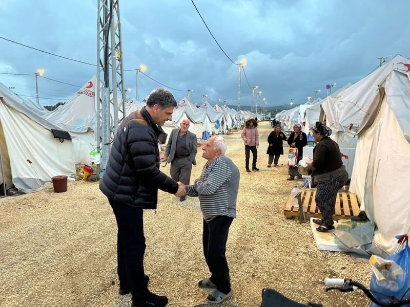 Başkan Kocaman deprem bölgesi Hatay’da
