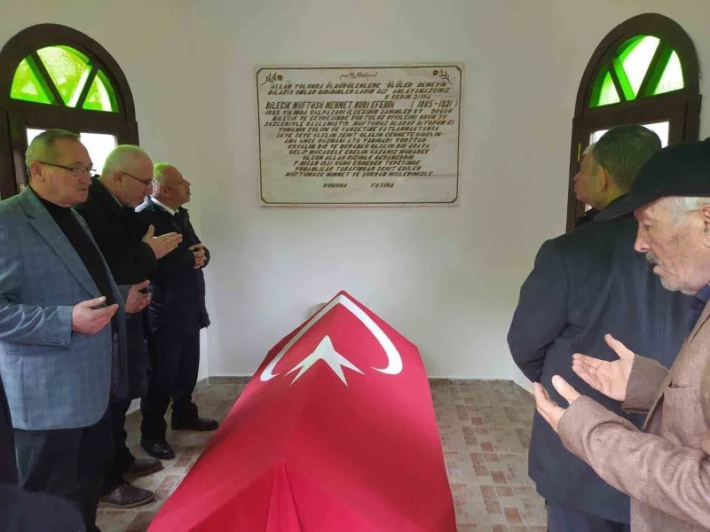 Milli Mücadele Şehidi Mehmet Nuri Efendi dualarla anıldı
