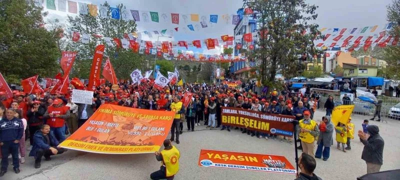 Tunceli’de 1 Mayıs Emek ve Dayanışma Günü coşkuyla kutlandı
