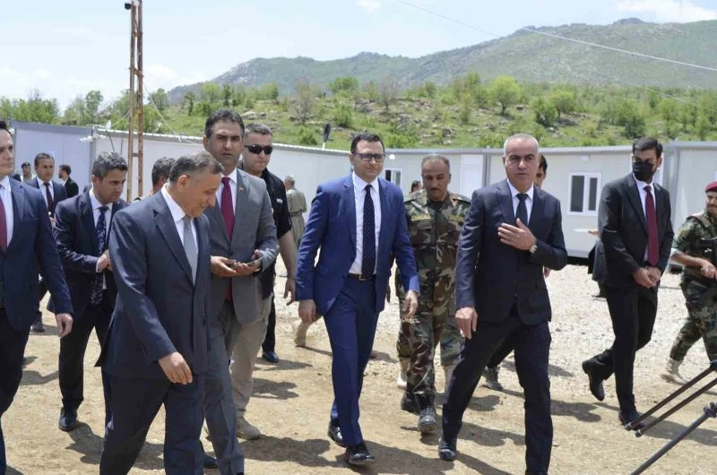 Türkiye ve IKBY arasında Derecik-Zet Sınır Kapısı açıldı
