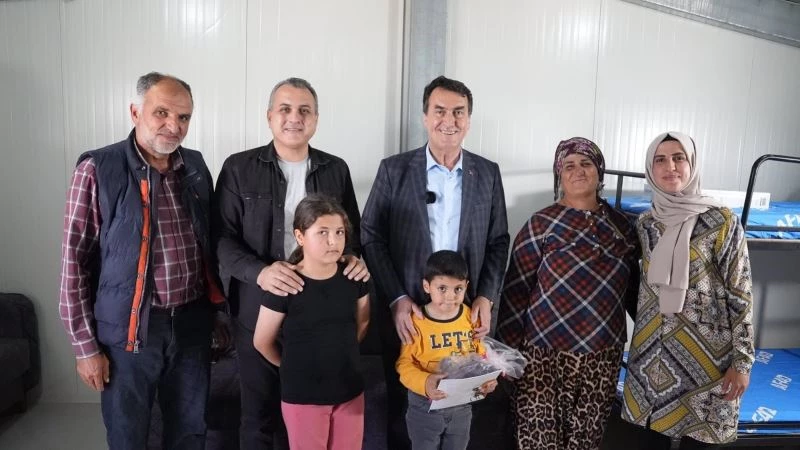 İslahiye’deki Osmangazi Evleri’nde hayat başladı
