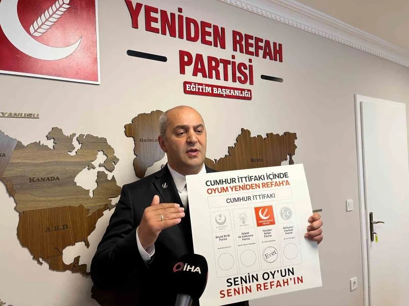 Yeniden Refah Partisi Genel Başkan Yardımcısı Zor: “(Sana söz yine baharlar gelecek) Amerikan destekli baharlara bu milletin karnı tok”
