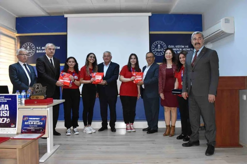 Aydın Ticaret Borsası, Türkiye birincisi BİLSEM öğrencilerini ödüllendirdi
