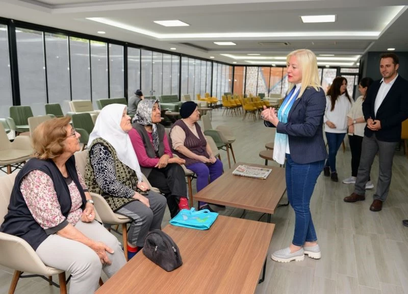 Nilüfer’in huzurevlerindeki anneler unutulmadı
