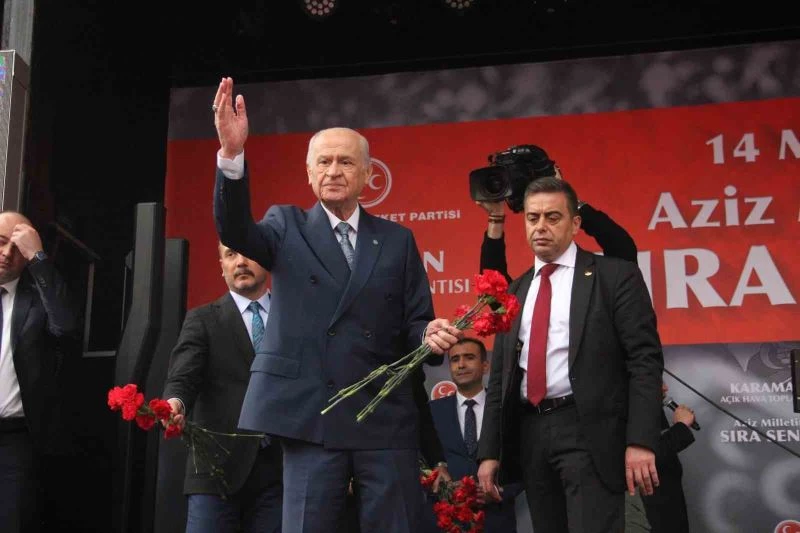 MHP Lideri Bahçeli: “Sözde Kürdistan projesinin figüranı Kılıçdaroğlu’dur”
