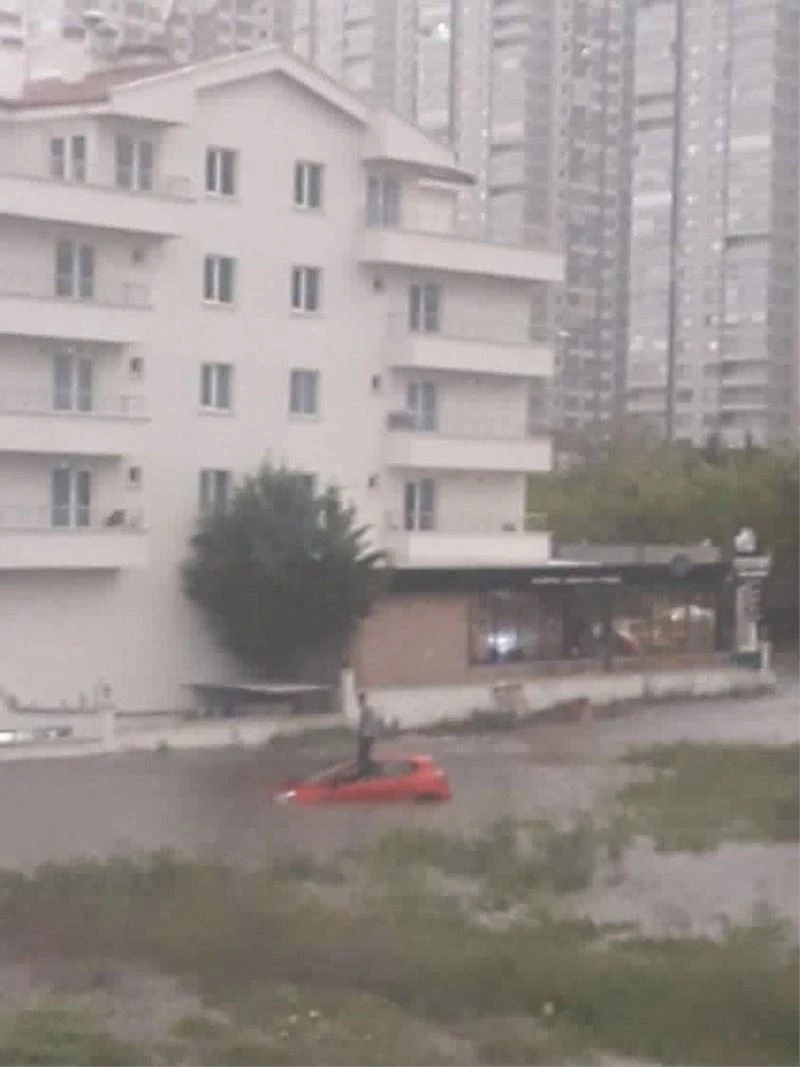 Başkentte sağanak yağış
