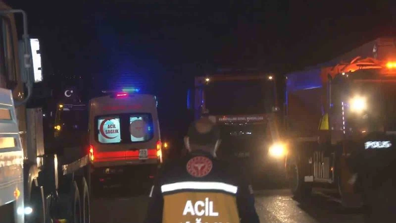 Adana’da 7 kişinin öldüğü kazada bir kişi ambulans kaçırdı, o anlar anbean kameraya yansıdı
