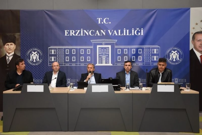 Erzincan’da ‘Seçim Güvenliği’ toplantısı yapıldı
