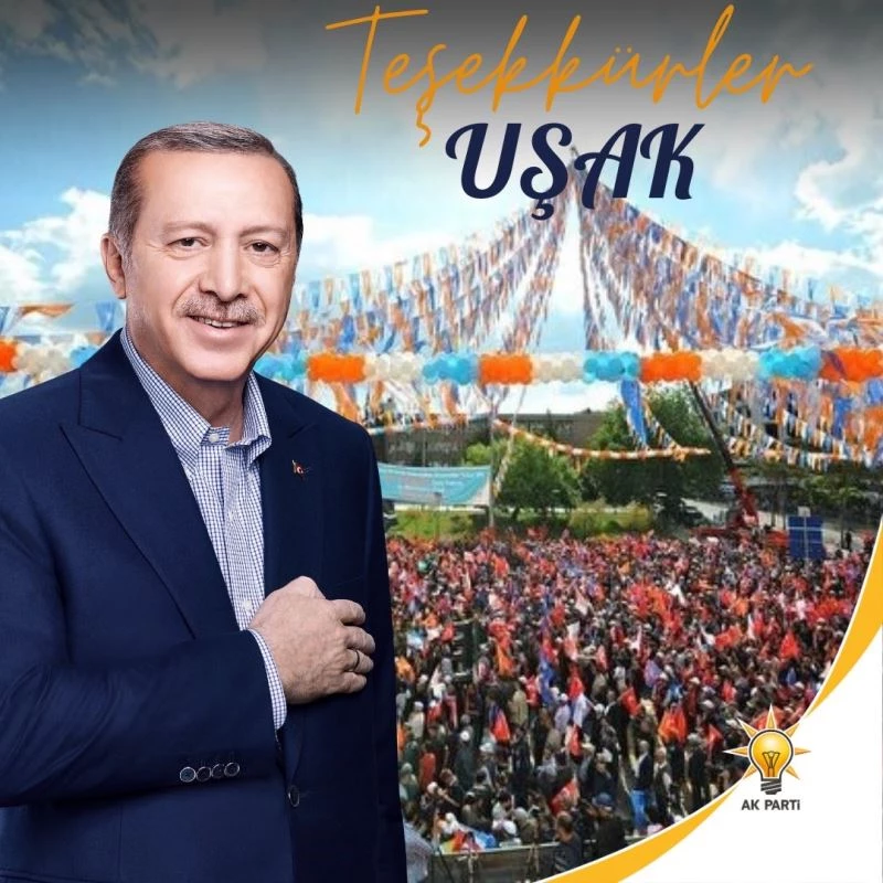 Uşak ’AK Parti’ dedi
