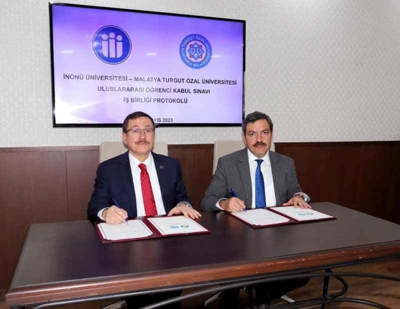 Malatya’da iki üniversiteden yurtdışı öğrenci kabulü için protokol

