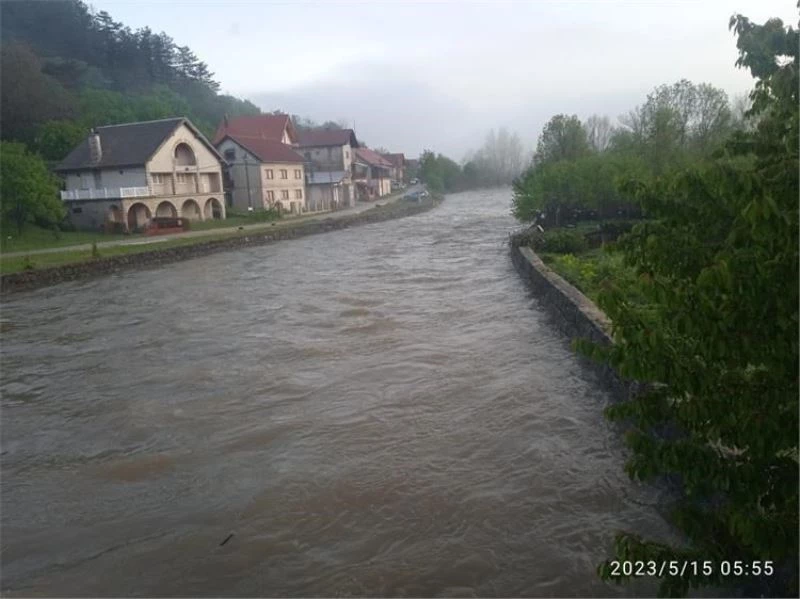 Bosna Hersek ve Hırvatistan’da sel
