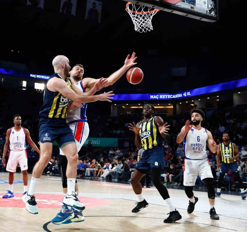 Basketbol Süper Ligi: A. Efes: 96 - Fenerbahçe Beko: 91

