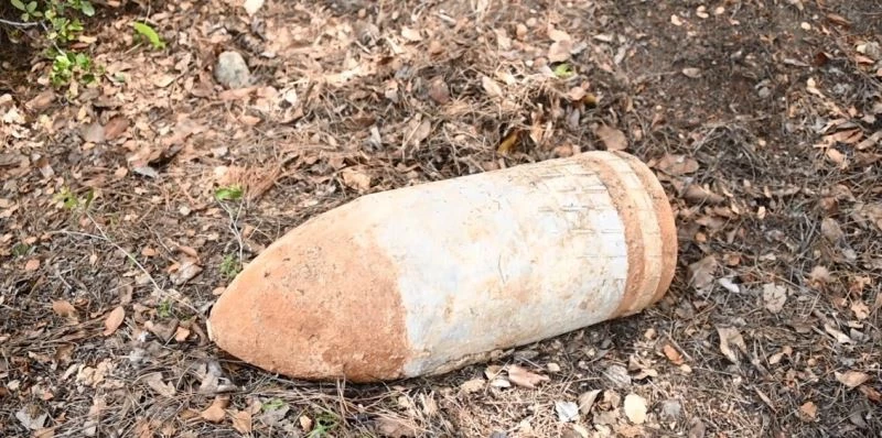 Çanakkale Savaşları’ndan kalma 108 yıllık patlamamış top mermisi imha edildi
