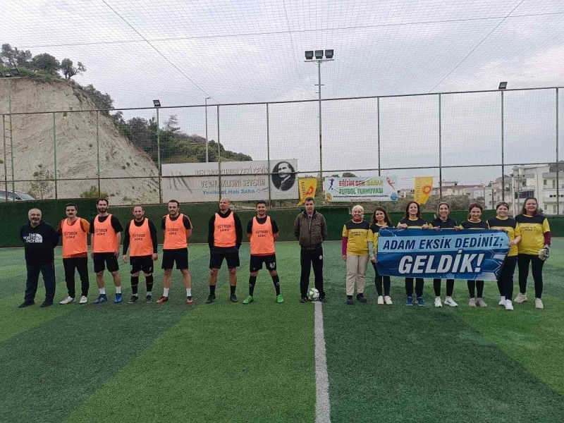 Söke’deki Futbol Turnuvası’nda kadınlar sahaya çıktı
