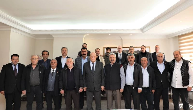 Başkan Pekmezci, muhtarların taleplerini dinledi
