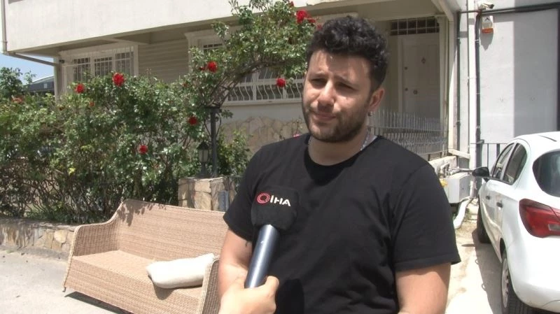 Uçan koltuğun videosunu çeken vatandaş: “Koltuk rüzgarın etkisiyle hemen üstüme gelmeye başladı”
