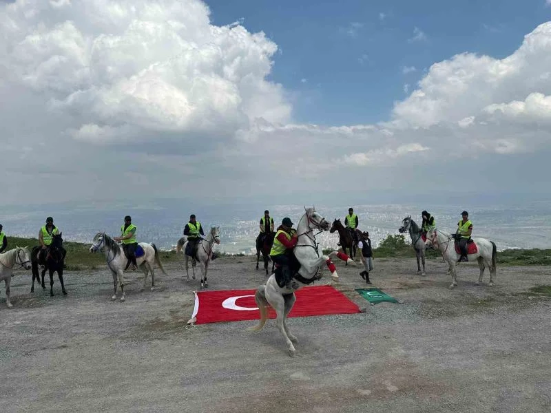 Yeşilay Spor Kulübü’nden ’19 Mayıs’ tırmanışı
