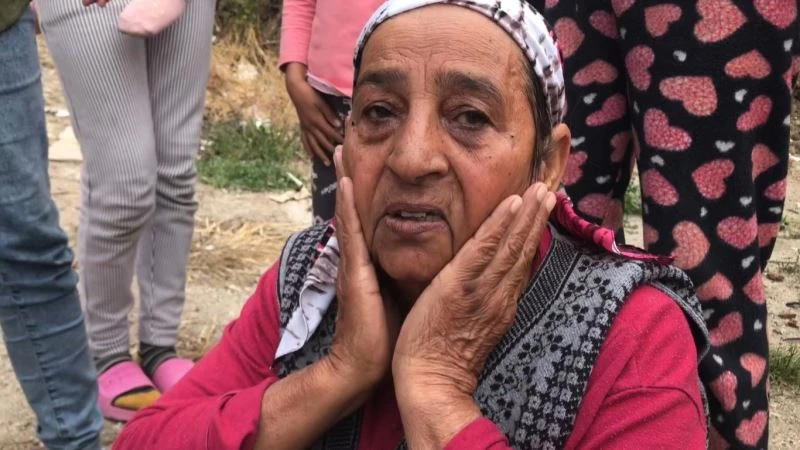 Edirne’de evi yanan kadın yaşadığı şoku dakikalarca atlatamadı
