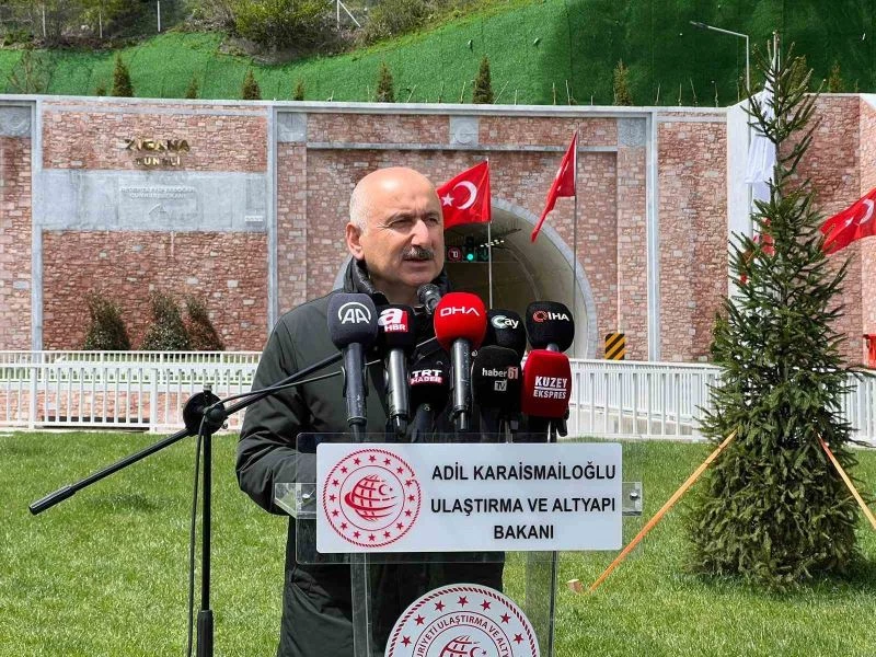 Bakan Karaismailoğlu: “Bu proje dünyayı Türkiye’ye bağlayan vizyonumuzun ve çalışmalarımızın en önemli aşamalarından biridir”
