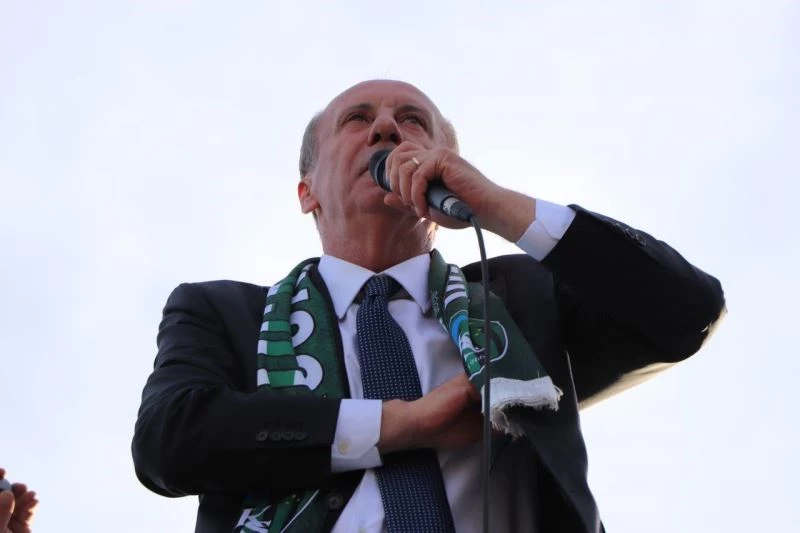 Muharrem İnce: “Bu ülkede ne kadar terörist varsa kökünü kazıyacağım”
