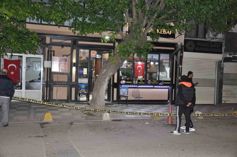 Kebapçıda çıkan hesap tartışması kanlı bitti
