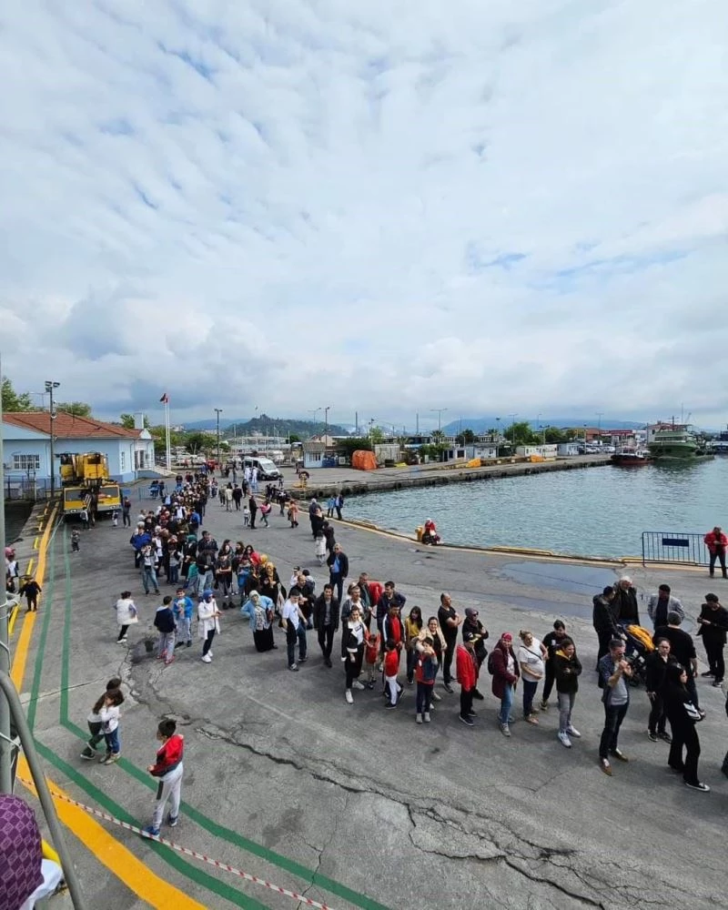 TCG Nusret Müze Gemisi Ereğli’ye demirledi
