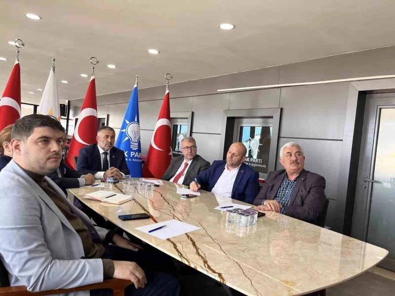 Başkan Yıldırım; Cumhurbaşkanı Recep Tayyip Erdoğan’ın toplantısına katıldı
