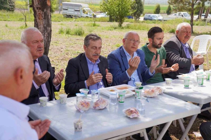 Başkan Ataç yağmur dualarına katıldı
