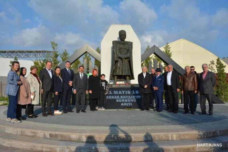 Çerkes Sürgününde hayatını kaybedenler anıldı
