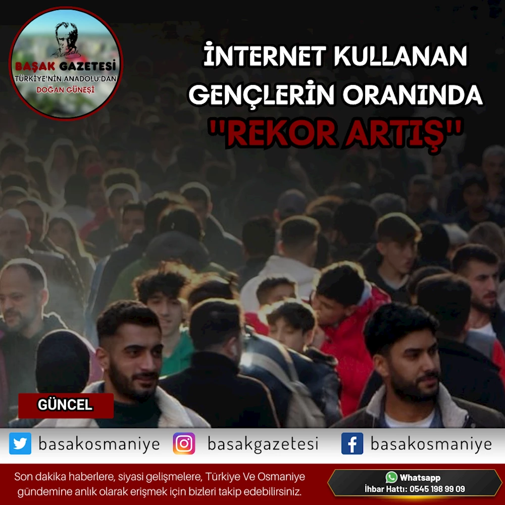 İnternet kullanan gençlerin oranında rekor artış