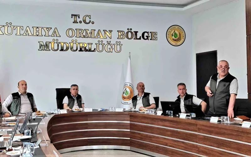 Kütahya OBM’de 2023 yılı orman yangınları ile mücadele tedbirleri masaya yatırıldı
