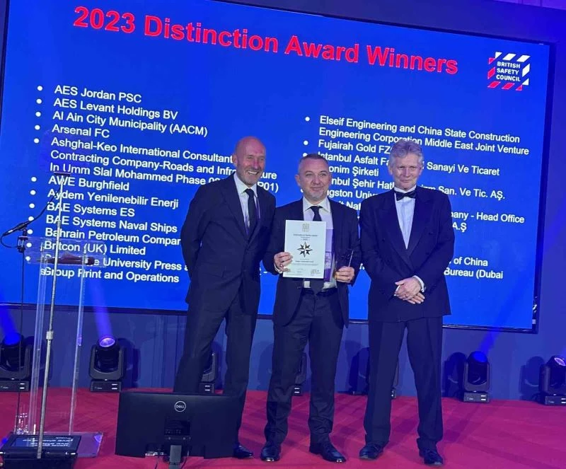 Aydem Yenilenebilir Enerji’ye Uluslararası İş Güvenliği Üstün Başarı Ödülü
