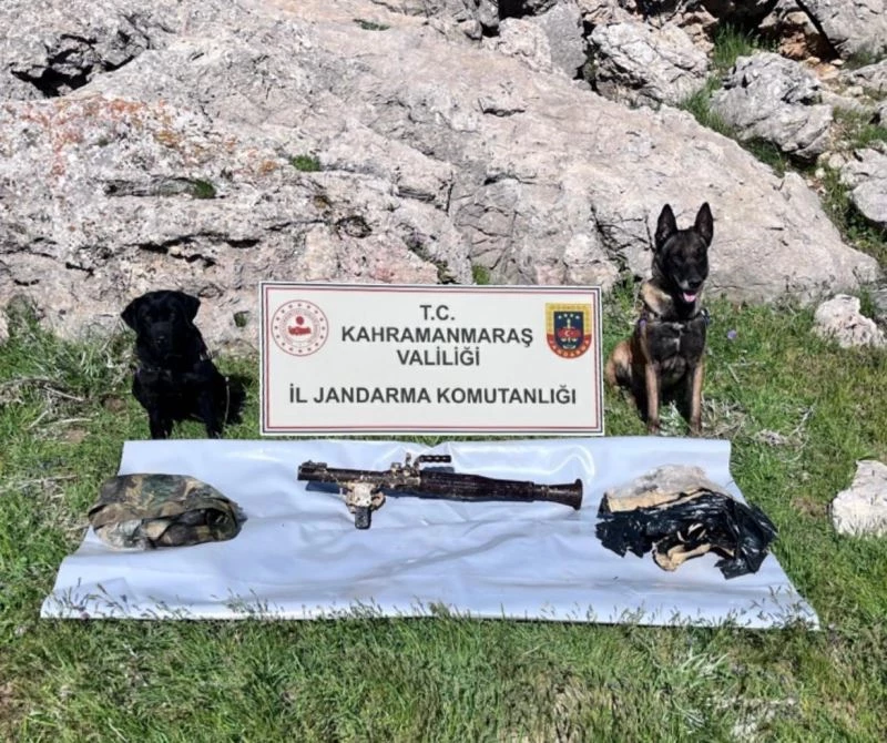 Teröristlere ait RPG 7 roketatar ele geçirildi
