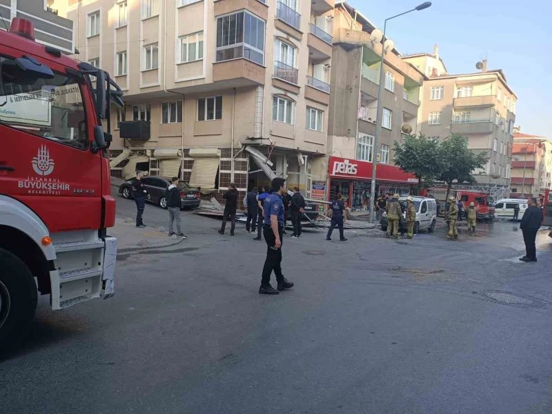 Esenler’de LPG tankı takılan araçta patlama: 5 yaralı
