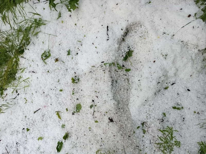 Batman’da sağanak yağış ve dolu etkili oldu
