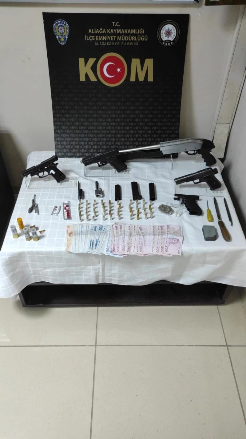İzmir’de silah imalatı ve ticareti yapan kişi tutuklandı
